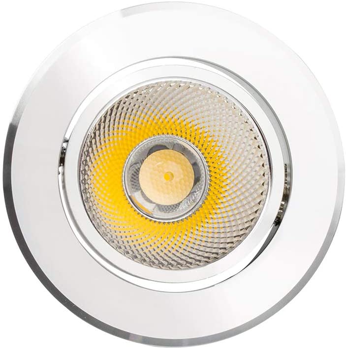 Foco LED empotrable para techo (3000 K, 4500 K, 6000 K, CA 110 V-240 V,  COB, iluminación LED de techo, para cocina, sala de estar, interior