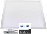 COUSON Panel LED 40W 595mm X 595mm Incluido Transformador Philips,Pack 5 Unidades (Blanco Frío 5700k)