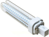 COUSON Bombilla PLC LED 15W Luz Fría 6000K G24d-3 2Pin 1350lm A+, No regulable, Pack de 6 [Clase de eficiencia energética A+]