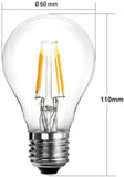LED Bombilla filamento  4w E27 Luz cálida