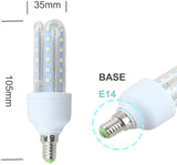 COUSON Bombilla LED E14 Lámpara  en Forma de U