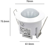 SM-007 Detector Sensor de Movimiento de Techo empotrable 360º