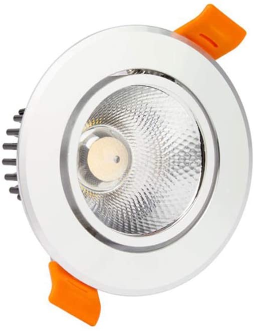 Foco LED empotrable redondo, lámpara de 3W y 8 colores, 220V, 230V y 240V,  bombilla Led para dormitorio, cocina e interior - AliExpress