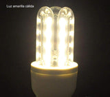 COUSON Bombilla LED E27 Lámpara 3 Watios en Forma de U
