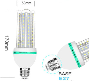 COUSON Bombilla LED E27 Lámpara 20W,24W en Forma de U